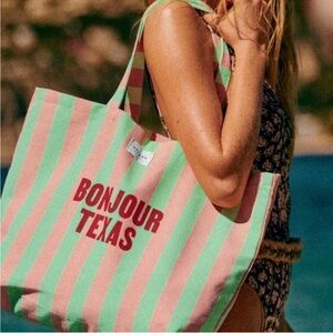 Sézane Bonjour Texas Tote Bag